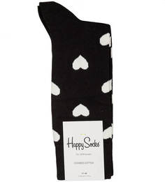 Черные носки из хлопка Happy Socks