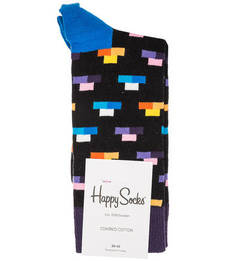 Разноцветные хлопковые носки Happy Socks