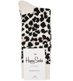Хлопковые носки с животным принтом Happy Socks
