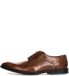 Классические кожаные туфли дерби Clarks