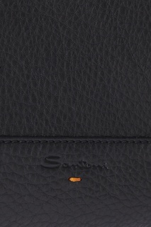 Кожаная сумка Santoni