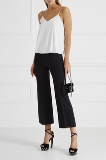 Бархатные босоножки Harlow Pearls Plateau Aquazzura