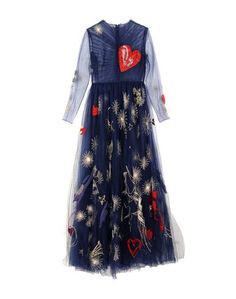 Длинное платье Valentino