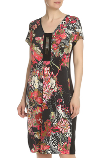 Прямое платье с металлическим декором Paola Joy