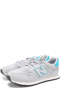 Комбинированные кроссовки 500 на шнуровке New Balance