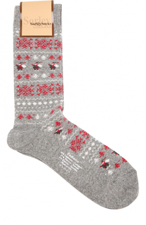 Носки с контрастным принтом Sorley Socks
