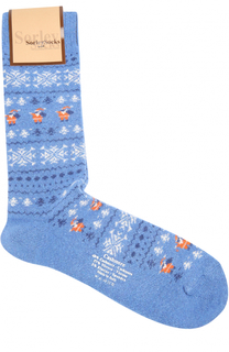 Носки с контрастным принтом Sorley Socks