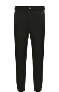 Шерстяные брюки с лампасами Z Zegna