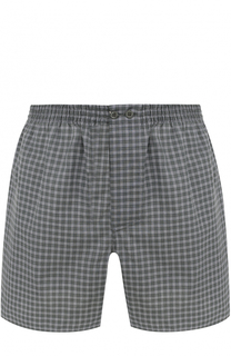 Хлопковые боксеры в клетку Zimmerli