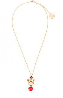 Подвеска с кулоном с кристаллами Swarovski Dolce &amp; Gabbana