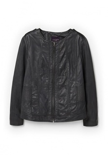 Куртка кожаная Violeta by Mango