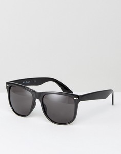 Черные квадратные солнцезащитные очки AJ Morgan - Черный