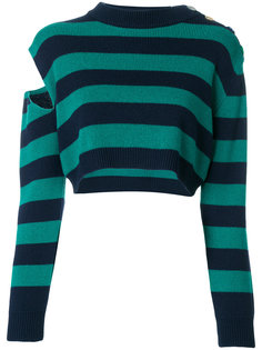 slashed sleeve jumper Erika Cavallini