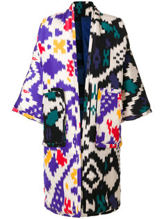 Ikat pattern coat  Sofie Dhoore