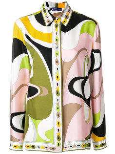 psychedelic print blouse  Emilio Pucci
