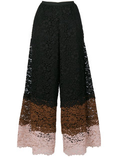 кружевные укороченные брюки Antonio Marras