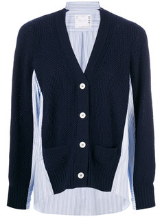 shirt cardigan Sacai