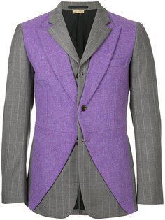 contrasting waistcoat detail jacket Comme Des Garçons Homme Plus