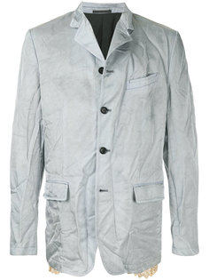 inner ruffle lace trim jacket Comme Des Garçons Homme Plus
