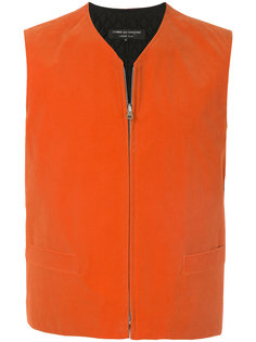 zip front sleeveless vest Comme Des Garçons Homme Plus