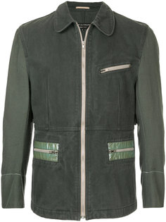 rounded collar zipped jacket Comme Des Garçons Homme Plus