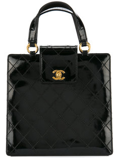 quilted CC logo tote Chanel Vintage