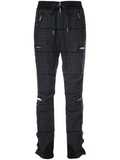 houndstooth bondage trousers Sacai