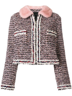 cropped tweed jacket Moncler Gamme Rouge