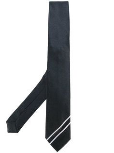 галстук с контрастными полосками Givenchy