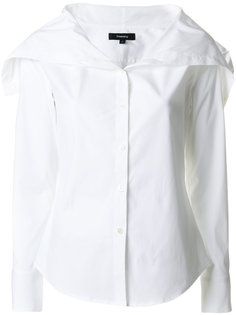 oversized collar classic shirt Theory