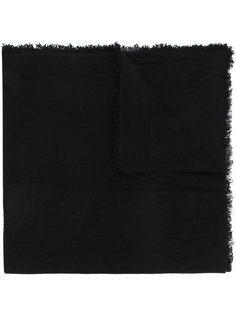 шарф с необработанными краями Ann Demeulemeester