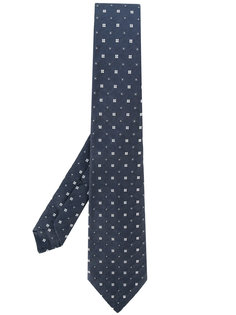 галстук с мелким узором Kiton