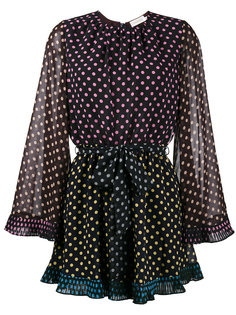multi polka dot playsuit Zimmermann