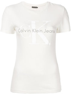 футболка с логотипом  Calvin Klein