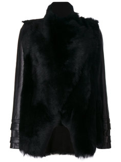 panelled fur jacket  Plein Sud