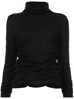 gathered knit top Ys Y`s