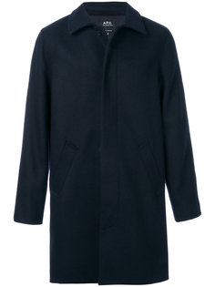 concealed button-up coat A.P.C.