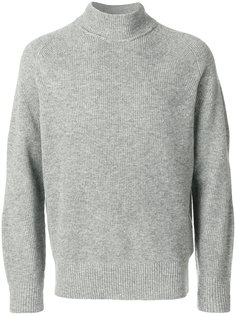 fine knit turtle knit sweater Sacai