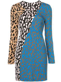 платье с леопардовым узором Diane Von Furstenberg