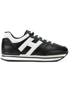 кроссовки на шнуровке Hogan