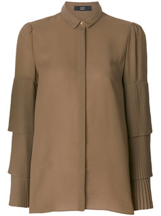 layered sleeves shirt  Steffen Schraut