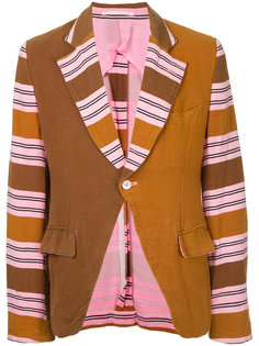 striped long sleeve blazer Comme Des Garçons Homme Plus