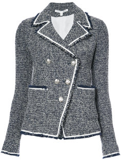 slim-fit tweed blazer Veronica Beard