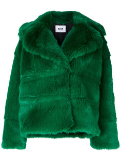 куртка с широким воротником  MSGM