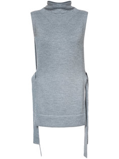 tie waist knitted top Victoria Victoria Beckham