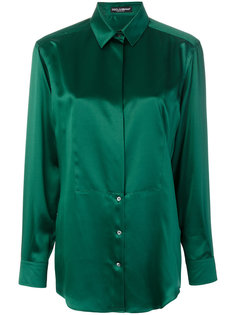 шелковая рубашка Dolce &amp; Gabbana