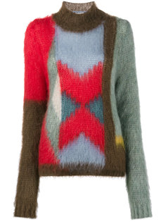colour blocked knitted jumper Chloé