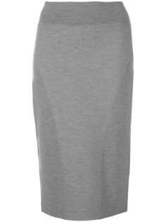 knitted pencil skirt Alexander McQueen