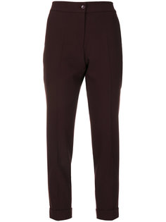 high waisted cropped pants Etro