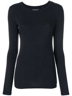 приталенный топ с круглым вырезом  Majestic Filatures